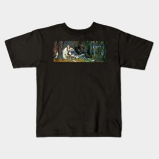 La Belle Dame Sans Merci - Henry Meynell Rheams Kids T-Shirt